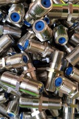 15 Female Coax Cable F81 Barrels 3GHz F Connector RG6 Wire Splice Satellite RG11