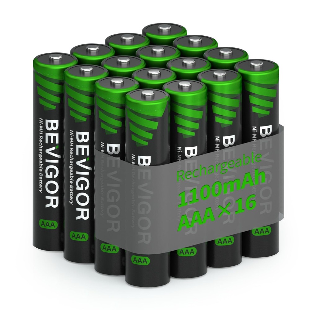 Bevigor Rechargeable Aaa Batteries 1100 Mah High Capacity Lsd Self Discharge