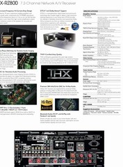 Onkyo TX-RZ800 7.2-Ch Network A/V Receiver Dolby Atmos DTS:X Black