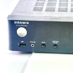 Integra DSX-3 5.1 Channel Network Home Theater Receiver Bluetooth Wi-Fi Works