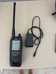 ICOM IC-A25C Portable Handheld VHF COM Aviation Band Radio