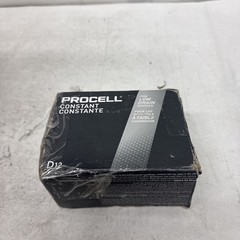 12 Duracell Procell D Constant Alkaline Batteries PC1300