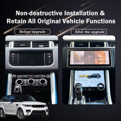 12.3inch Android car stereo radio GPS navigation For Range Rover Sport 2014-2017