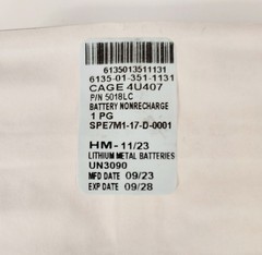 Panasonic Gold/Blue CR123A Lithium Battery 3V – 6, 12, or 24 pack