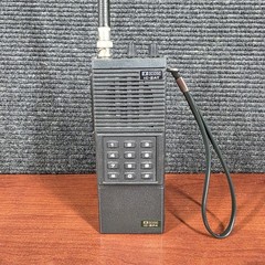 Icom IC-2AT Vintage Handheld Transceiver w/ IC-BP4 Battery Pack Adapter & Box