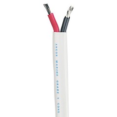 Ancor Standard Duplex Cable – Flat 16/2 AWG – 2 x 1mm² Red/Black – 100′ ANC
