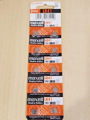 10 pc MAXELL LR41 L736F AG3 V3GA 192 L736 Alkaline 1.5v battery EXPIRE 10/2028