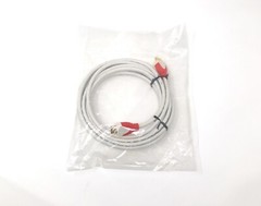 Link Depot High-Speed 4K HDMI Cable Connectors 6ft 10ft 15ft 25ft (Red & White)