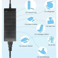 AC to DC Converter 10A 110V-220V 12V Car Cigarette Lighter Socket Power Adapter
