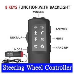 Universal 8keys Steering Wheel Button Control for Android Car Radio6603