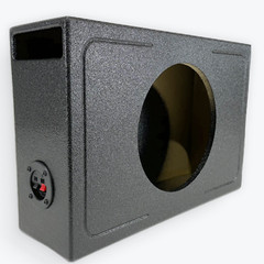 Single 12″ Universal Vented Truck Box Finished w/Bed Liner KBSHALLOW112V