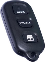 3+1 Button Key Fob Remote Shell Replacement Case Fits 1999–2009 4Runner Sequoia