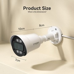 4PCS HD 4in1 1080P Video Outdoor CCTV Security Camera 100ft EXIR Night Vision