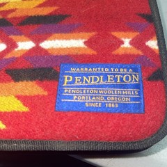 Vintage 2000’s Pendleton Wool CD/some Cds Included Case RED Southwestern Aztec