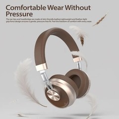 Wireless Headphone Active Noise Canceling Over-Ear Headset With Mic