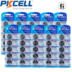 New 50 Pcs PKCELL CR2450 CR 2450 DL2450 3V Cell Coin Lithium Battery US