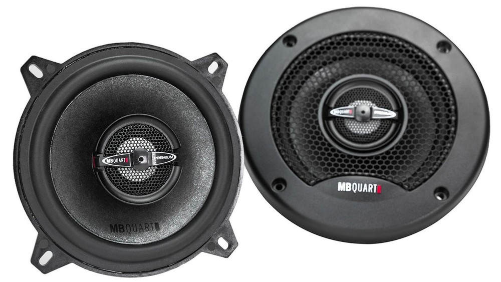Pair MB Quart PK1-113 220 Watts 5.25″ 2-Way Coaxial Car Audio Speakers