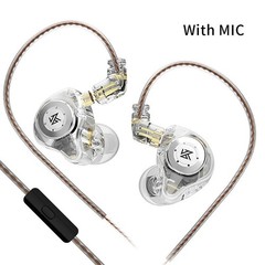 Kz Edx Pro Earphones Dynamic in Ear Monitor Hifi Wired Headphones Bass Stereo Ga