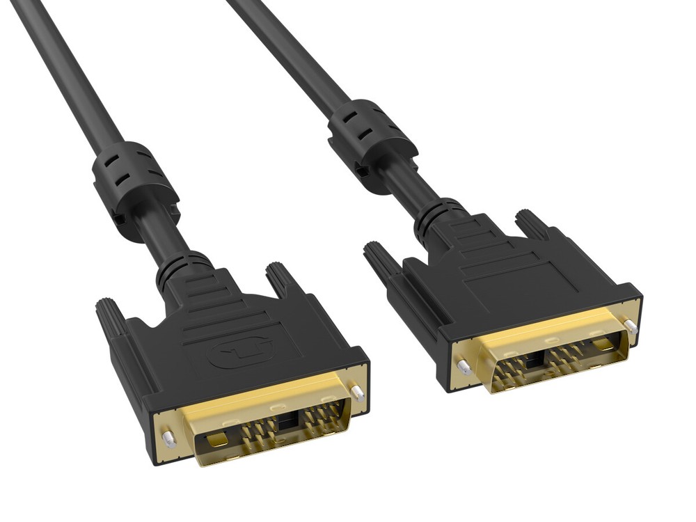 5m DVI-D Single Link Male to Male Digital Video Monitor Cable, 1920 x 1080 @ …