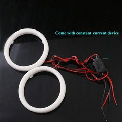 E-Bright 70MM Halo Rings Car Angel Eyes Led halo rings Lamp Housing 70MMWhite