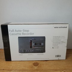 Optimus RadioShack Cassette Recorder w/ VOX Voice Activation CTR-117 New Sealed