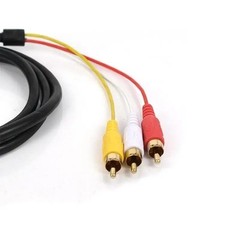 HDMI Male to 3 RCA AV Cable 1080P Video Audio Converter Adapter HDTV DVD TV