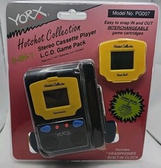 Yorx Walkman Video Game Console Tape Player Pg007 hotshot RARE VINTAGE SEALED