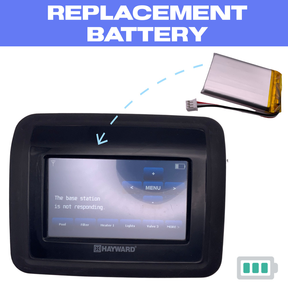 For Hayward AQL2-POD2 AquaPod Wireless Remote Control Battery Replacement DIY