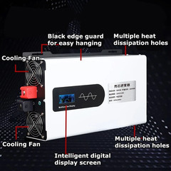 12V DC 120V AC 4000W 8000W Pure Sine Wave Inverter Voltage Converter