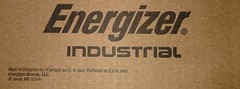EN91 Industrial Alkaline Batteries, AA (Box of 144 Batteries)