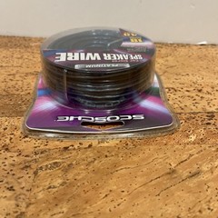 Scosche 18 Gauge 40 Ft. Speaker Wire, Oxygen Free Copper, KS1840B, Fast Shipping