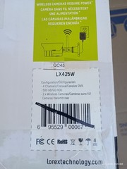 Lorex, 2 Camera, 4 Camera Supported, Wireless, 500 GB HDD, 135/90 Night Vision