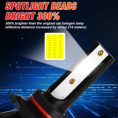 For GMC C1500 1988-1999 Combo High Low Beam 6000K Front LED Headlight Bulbs P4C