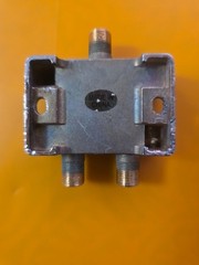 2-Way TV Splitter 5-2300 MHz Coax Cable Adapter RG59 RG6 HDTV Satellite