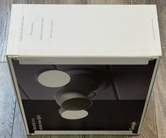 Google Nest Cam W/Floodlight (GPLE9 & G3AL9) Outdoor Security Camera Snow (NEW)