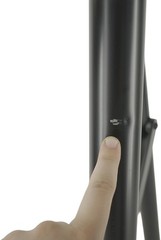 Ultimate Support TS-99BL – Leveling-Leg Speaker Stand Black BLEMIS