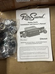 Retro Sound, Classic Look Aftermarket Head Unit With Bluetooth Capability