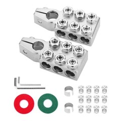Battery Terminal Connector 12 Way Connectors 8awg Up To 4/0xl Awg Gauge Positive