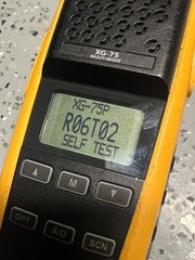 Harris XG-75 / 75P EVXG-PB78Y 768-861 mhz P25 Phase 2 TDMA Digital Radio Yellow