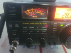 ICOM IC 736 HF TRANSCEIVER