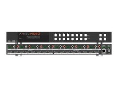 ANI-8-4K60-S 8×8 UHD 4K/60Hz HDMI Matrix Switcher with Scaler/Audio Extractor
