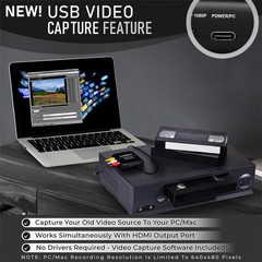 AV to HDMI Converter & Recorder 2.0 – AV RCA Composite to 1080P HDMI TV Upsca…