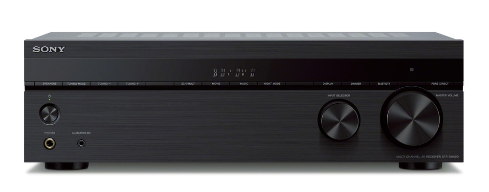 SONY STRDH590 5.2-Ch. Hi-Res 4K Ultra HD HDR A/V Home Theater Receiver
