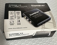 SoundBeast AV RCA to HDMI Converter Recorder 1080P USB Video Capture