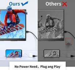USB C to HDMI Adapter for iPhone 17/16/15 to TV, Type C Digital AV HDMI Adapt…