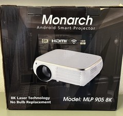 Monarch MLP 905 Projector 8k Laser 6 Inch LCD Display 7680 X 4320p NEW