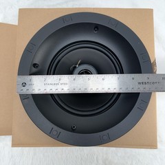 SpeakerCraft Profile CRS6 Zero In-Ceiling 6-1/2” 2-way Speaker Pair 100w