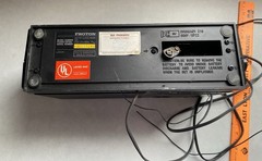 Sears Solid State Hong Kong And PROTON 320 AM/FM Dual Alarm Clock Radio Black