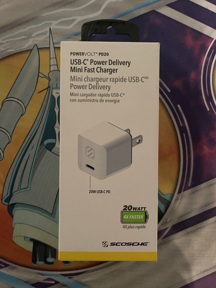 Scosche HPDC20WTSP Power Volt PD20 USB-C Power Delivery Multi-Device Charger New