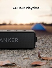 Anker Soundcore 2 Wireless Bluetooth Speaker Bass Dual-Driver IPX7 12W|Refurbish